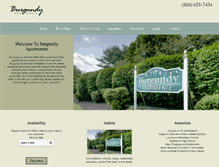 Tablet Screenshot of burgundymiddletown.com